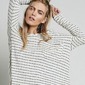 Free People “Angel Island” striped sweater